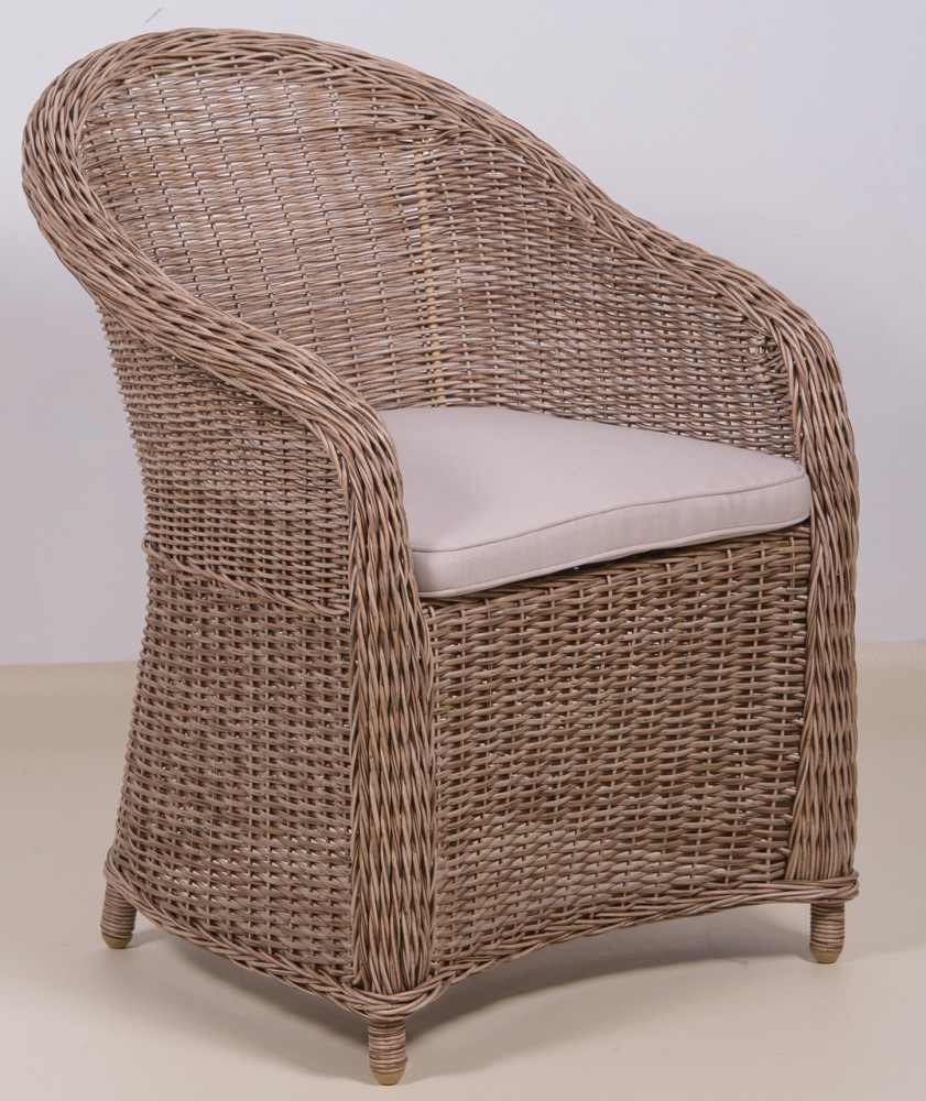 NEW COVENTRY кресло жгут Rattan Grey (Вьетнам)