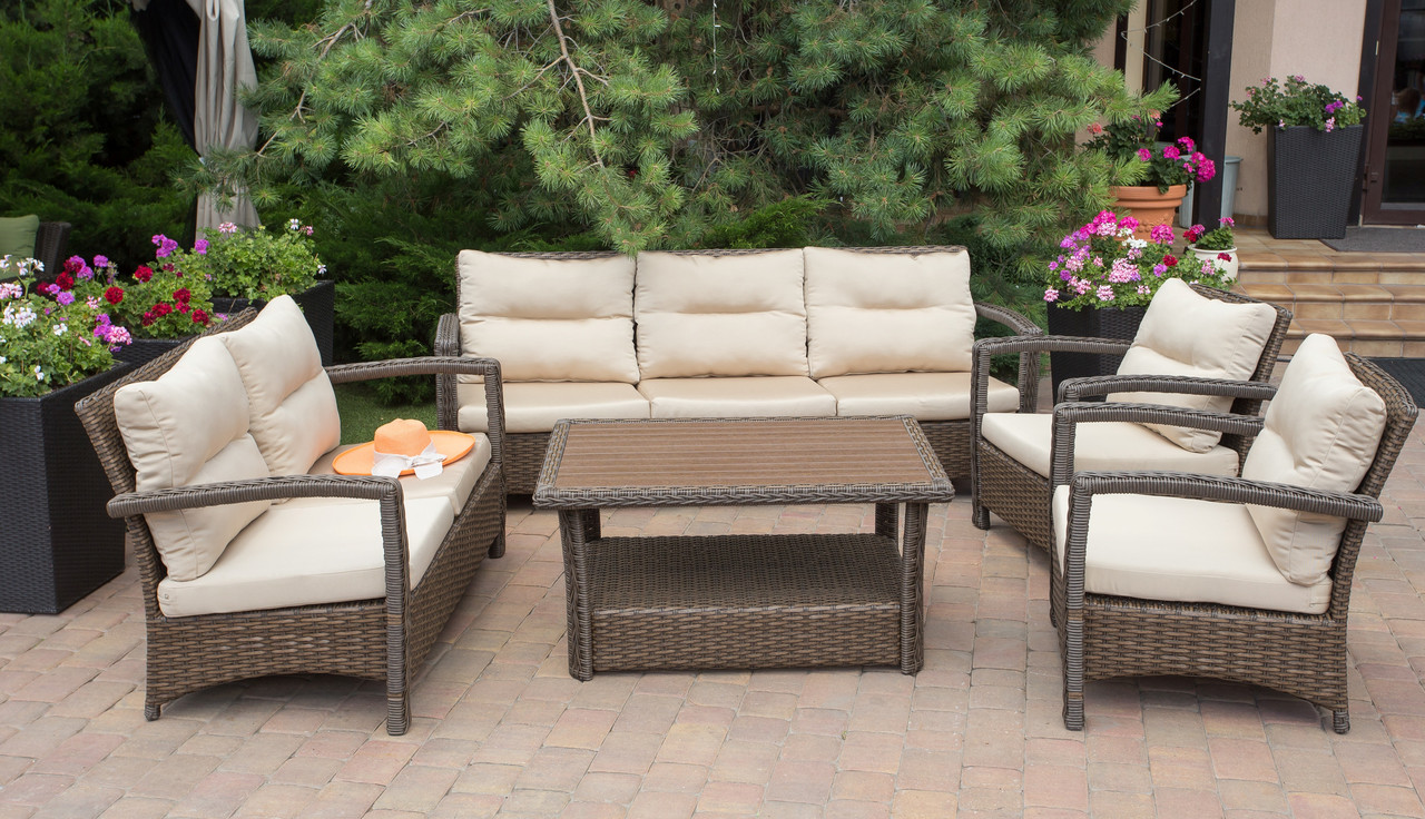 Изготовление плетеной мебели из искусственного ротанга - 96 фото